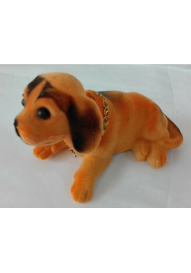 3 Adet Kafa Sallayan Köpek Araç İçi Aksesuar 17x9x7 Cm Farklı Renklerde Periyedi