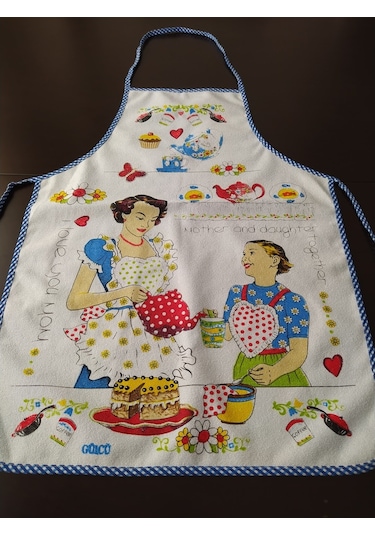 %100 Pamuk Alez Sıvı Geçirmez Mutfak Önlüğü