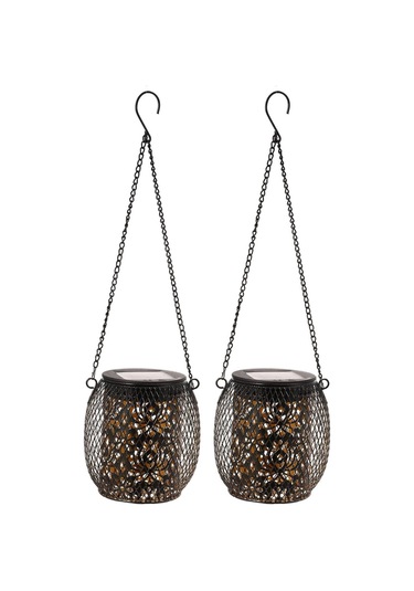 Cbtx Ty-hd01 2pcs Bahçe Güneş Enerjili Led Işıklar  - Gül Diğer