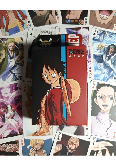Anime One Piece Iskambil Kartı - Poker Kartı