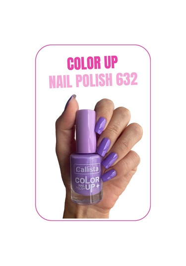 Callista Color Up Nail Polish Oje 632 Wild Orchid Dreams - Mor
