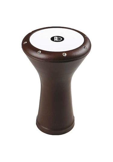 Agean Vinlex Covered Darbuka In Brown Darbuka