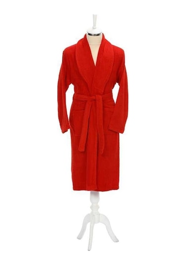 Özdilek Tek Bornoz Şalyaka-colourist Kırmızı Xl Beden Kırmızı