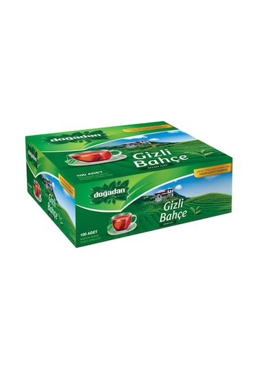 Doğadan Gizli Bahçe 100 Adet Bardak Poşet Çay, 200 Gr