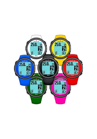 Ratio Dalış Bilgisayarı Idive Sport Easy Siyah