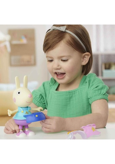 Peppa Pig Ve Ailesi Kıyafetli Figür Seti Rebecca Rabbit Peppa Pig