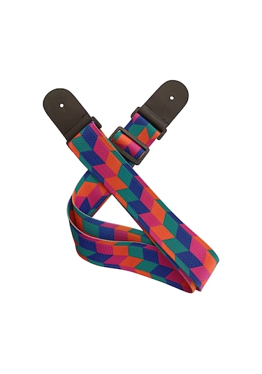 Rj200-c5 Gitar Askısı Deluxe Guitar Strap Deri Başlıklı 2 Katlı