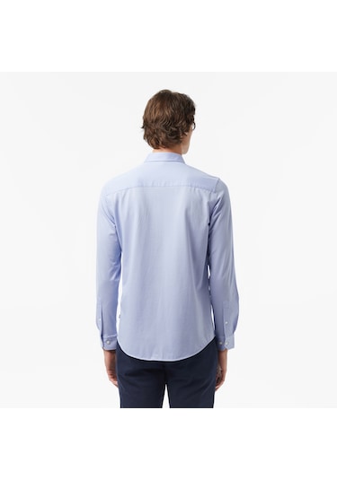 Nautica Erkek Mavi Slim Fit Gömlek Düz W57430t Mavi