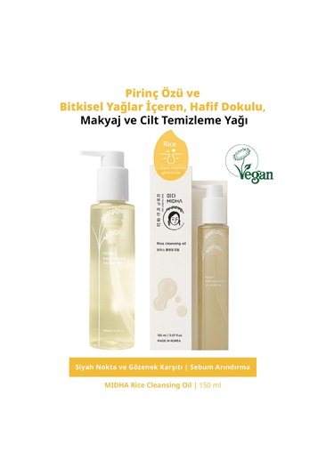 Midha Rice Cleansing Oil 150 ML