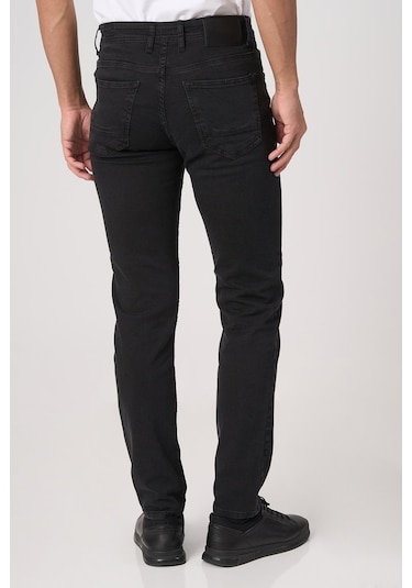 White Stone 2025-y J2508 Mdl4 Jean Pantolon 5 Cep Siyah Siyah