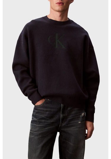 Calvin Klein Erkek Kazak Lv04rd305g Cef Lacivert Lacivert