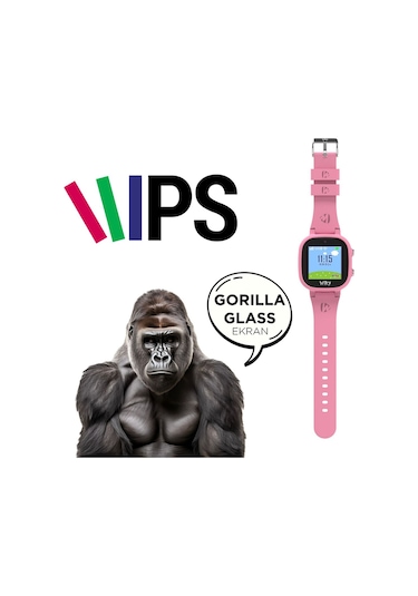 Wiky Watch 5E e-SIM Akıllı Çocuk Saati (İthalatçı Garantili)