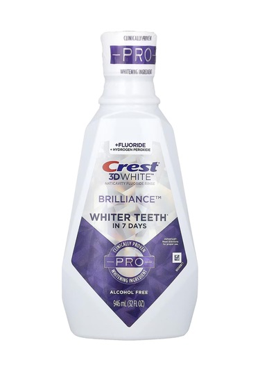 Crest 3D White Brilliance Pro Ağız Bakım Suyu 946 ML