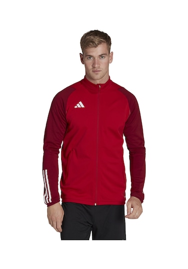 Adidas Tiro23 C Tr Jkt Erkek Futbol Uzun Kollu Antrenman Üstü He5650 Kırmızı 001