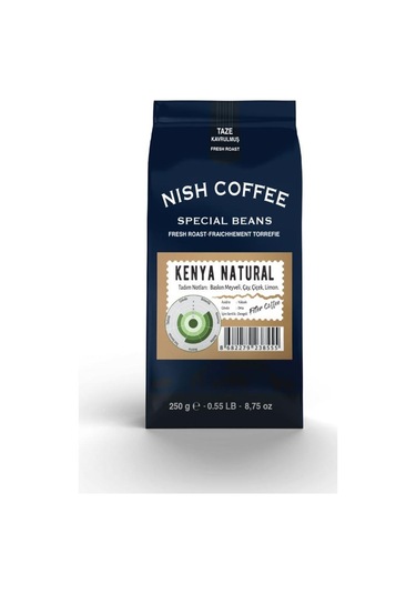 Nish Filtre Kahve Kenya Natural 250 G