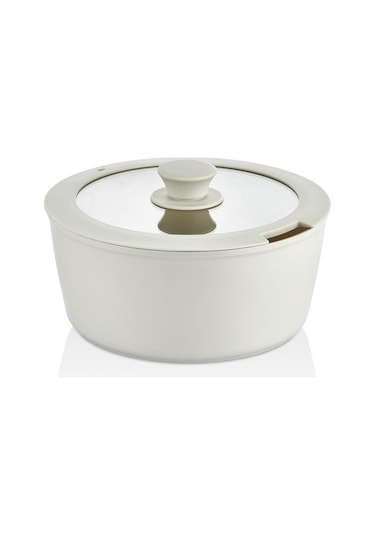 Falez Ars-3023 Aurıs X Large 9 Parca Tencere Setı Krem Krem