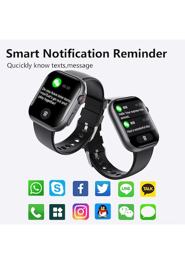 Geeroyoo 2024 Akıllı Saat F59 Spor Modları Su Geçirmez Bluetooth Saat