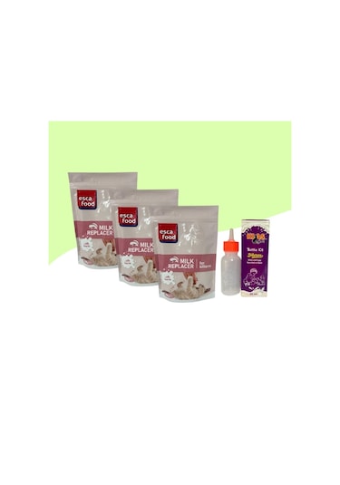 Esca Food Yavru Kediler İçin Süt Tozu 3 x 200 G + Biberon 60 ML