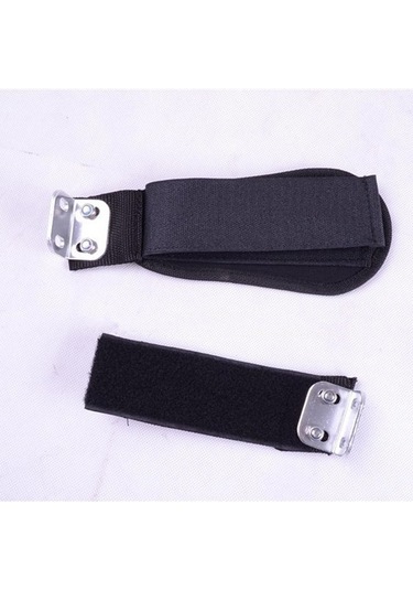 Pazly Suntek Elektrikli Kaykay Ayarlanabilir Ayak Kayışları Ve Stand Siyah Siyah