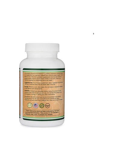 Lions Mane Mushroom 500mg 120 Capsule