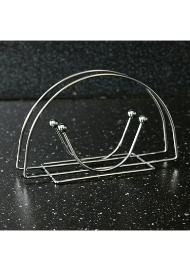 Mul' Tıdom Masa İçin Metal Mutfak Peçeteliği 147320304 Gri