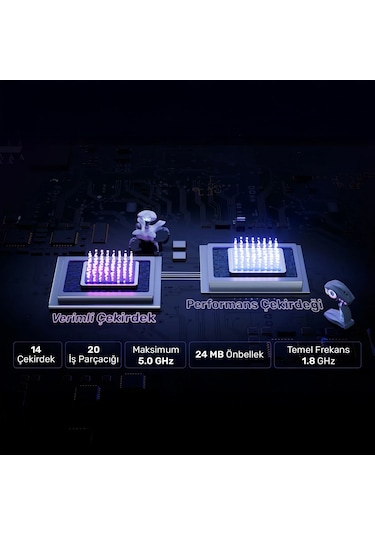 Raxius MP M1A-İ9-3080-129H002 i9-12900H 16 GB 1 TB SSD RTX3080 Free Dos Mini Pc