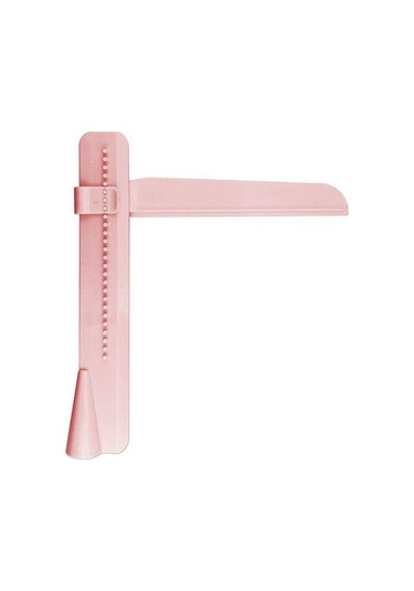 Pembe Kek Kazıyıcı Ayarlanabilir Yumuşatma Kazıyıcı Fondan Spatula Kek Kenar Pürüzsüz Krem Dekorasyon Araçları Mutfak Pişirme Araçları
