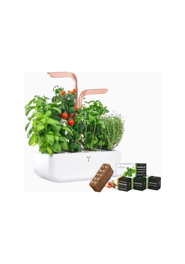Veritable Véritable Smart White Copper Akıllı Iç Mekan Bitki Yetiştirme Sistemi Hobi Bahçesi Çok Renkli
