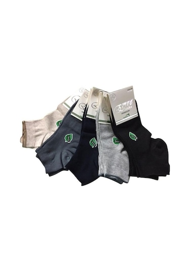 6 Çift Bambu Kısa Patik Erkek Çorap Emre