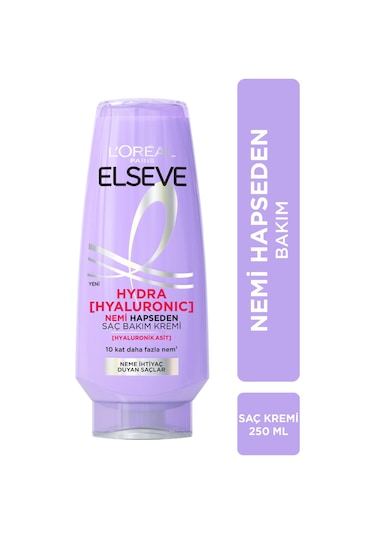 ELSEVE Hydra [Hyaluronic] Nem Dolduran Saç Bakım Kremi 250 ml