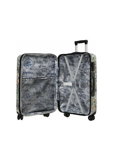 Lumberjack Pc London -b 5fx Çok Renkli Unisex Büyük Boy Valiz 000000000101975181 Çok Renkli