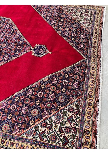 El Dokuma Ipek Yün Iran Tebriz Halı 310X214Cm 009