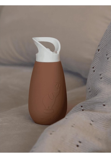 Nuuroo Pax Silikon Pipetli Suluk Caramel Cafe Kahverengi 350 Ml