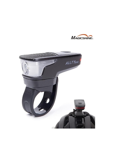 Magıcshıne Allty 500 Lm Şarjlı Bisiklet Farı Şeffaf - Yeşil