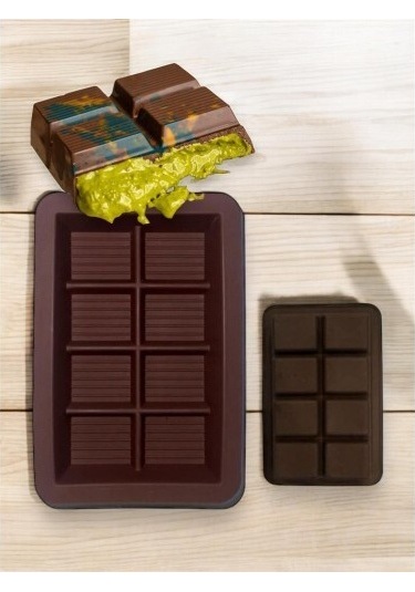 9022062381225drvs - Silikon Dubai Çikolata Kalıbı Çok Renkli