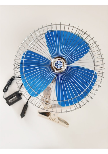 Oto Vantilatör 24 Volt 12 Inç Mandallı Çakmaklık Girişli 6400405