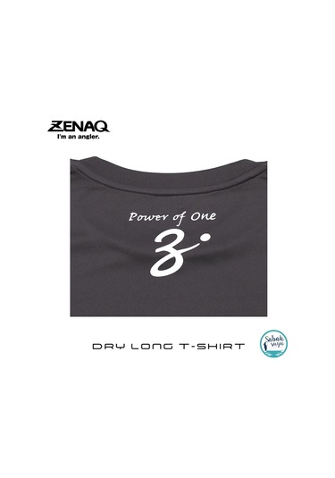 Zenaq Dry Long T-Shirt (Zenaq Logo Dark Grey / L) Çok Renkli
