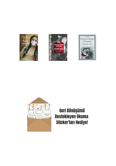 Hakka Sığındık + Kesik Baş Günümüz Türkçesiyle + Tebessüm-i Elem + Okuma Sticker'ları