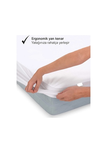 Özdilek Flancy Fitted Sıvı Geçirmez Alez 180x200cm