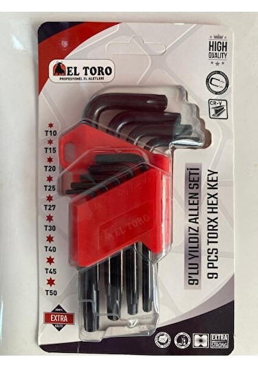 El Toro El Toro Torx Allen Set