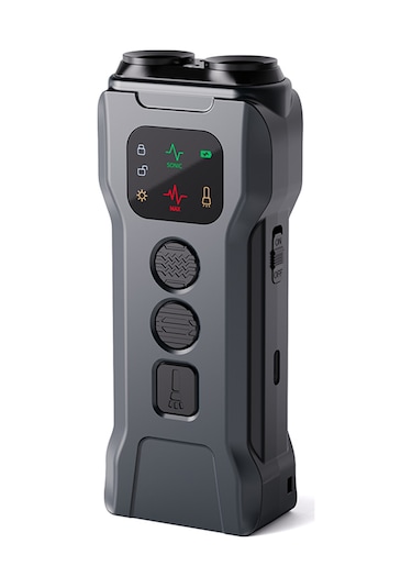 Moveevo P9 Akıllı Ultrasonik Köpek Havlama Önleyici Şarjlı Led'li Eğitim Cihazı - İç/dış Mekan