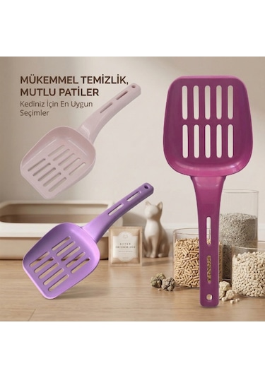 River World Kediler İçin Kum Küreği Plastik