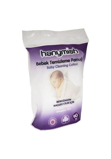 Hanymish Bebek Temizleme Pamuğu