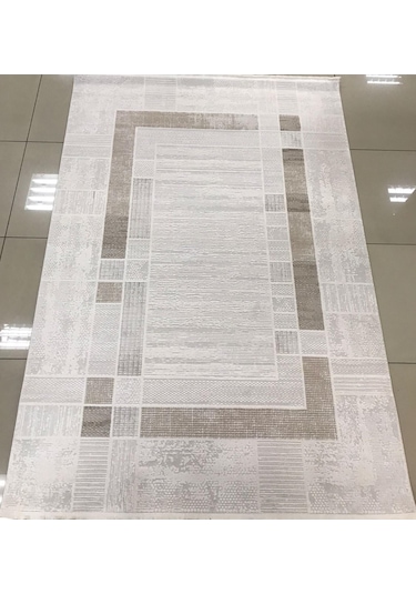 Padişah Halı Eternity 78677 070 Serisi Akrilik Salon Oturma Odası Halısı Krem - Kahve