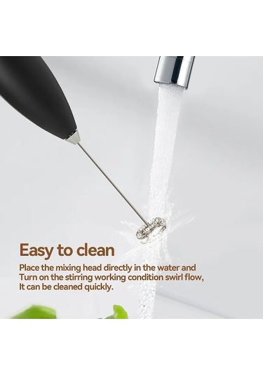 Ulzyvf Yumurta Süt Mini Köpürtücü Köpürtücü Karıştırıcı Kahve Kablosuz Ev Elektrikli El Çırpma Çırpıcı Cappuccino Beyaz Beyaz Adet 1 Tg Beyaz