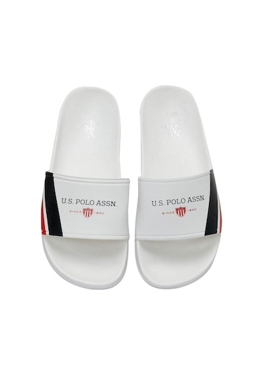 U.S. Polo Assn. U.s Polo Willy Erkek Terlik Beyaz