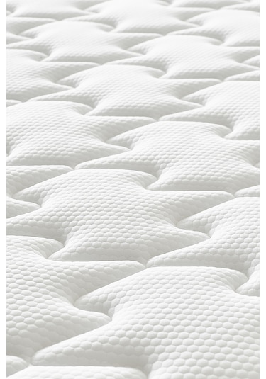 Bohem Çift Kişilik Konfor Seti Pocket Yaylı Yatak + Sandıklı Baza + Başlık 150 x 200