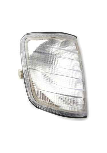 Xindoker Sağ Taraflı Beyaz Köşe Lambası Mercedes W124 1985-1995 İçin Abs+pc Malzeme, İyi Uyumluluk Ve Dayanıklılık, Tam Değiştirme Parçası Oe:1248261243