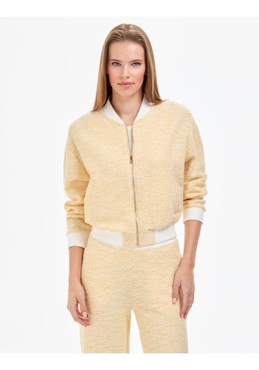 Pierre Cardin Kadın Limon Hırka Örme 50319913-vr035