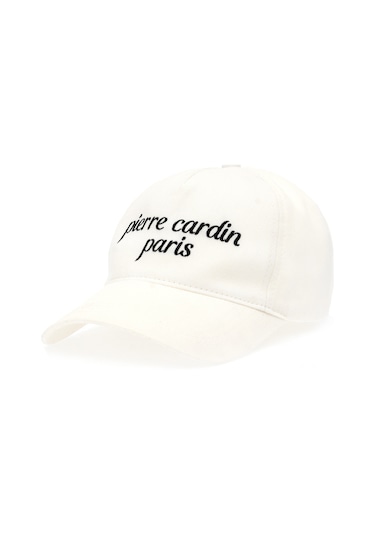 Pierre Cardin Kadın Beyaz Şapka 50317689-vr013 Beyaz